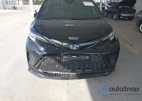 2025 Toyota Sienna Xse z USA, uszkodzony, nr VIN 5TDXRKEC5SS285815